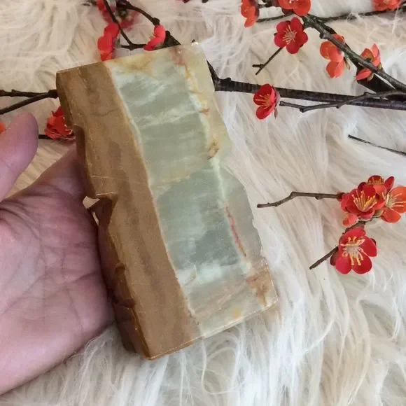 💞Set of 2 carved stone pices💞 - Picture 8 of 8